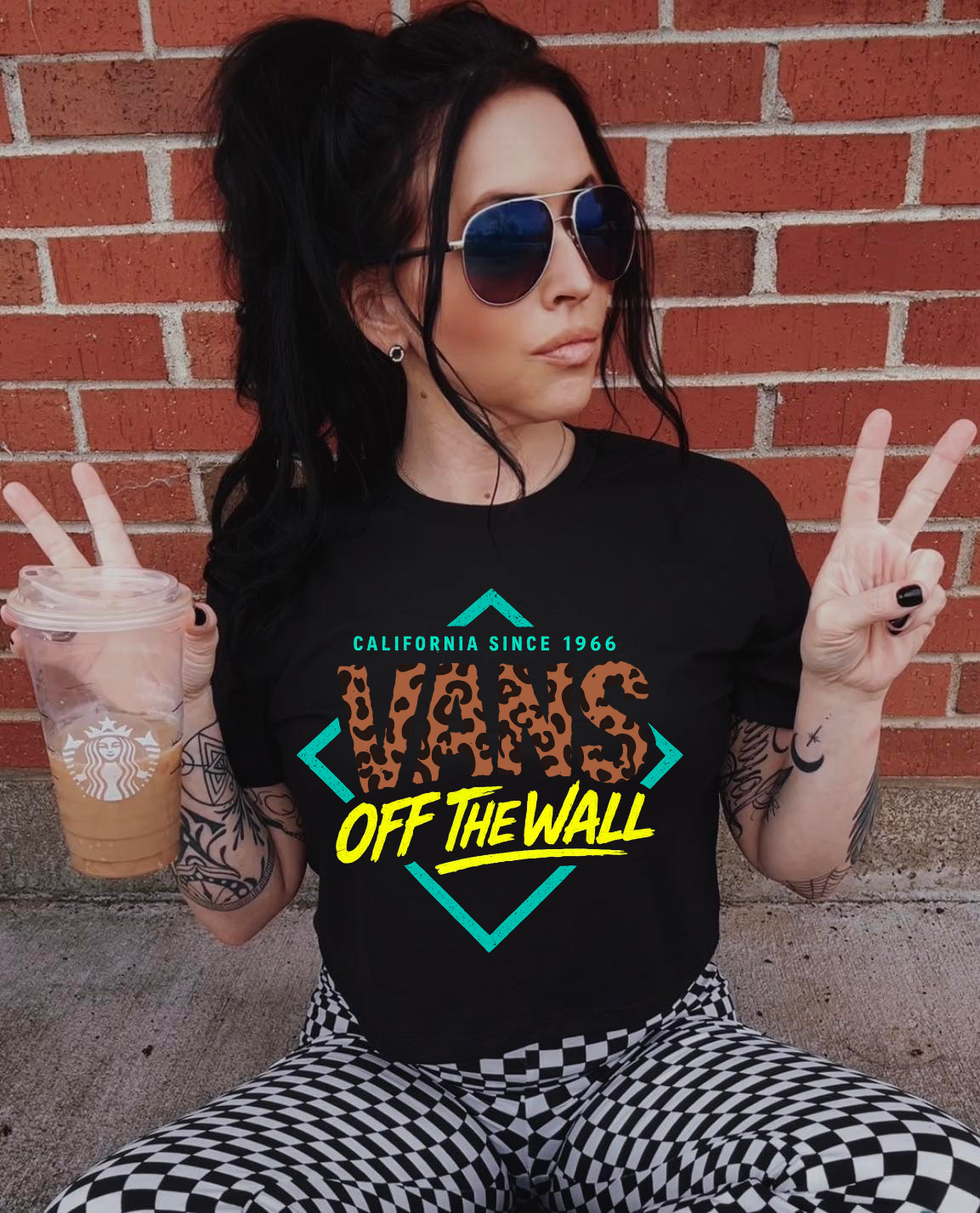 Preppy Off the Wall Tee