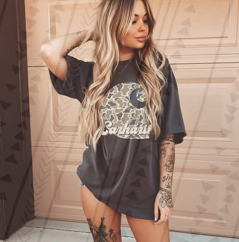 Duck Camo Carharttt Tee