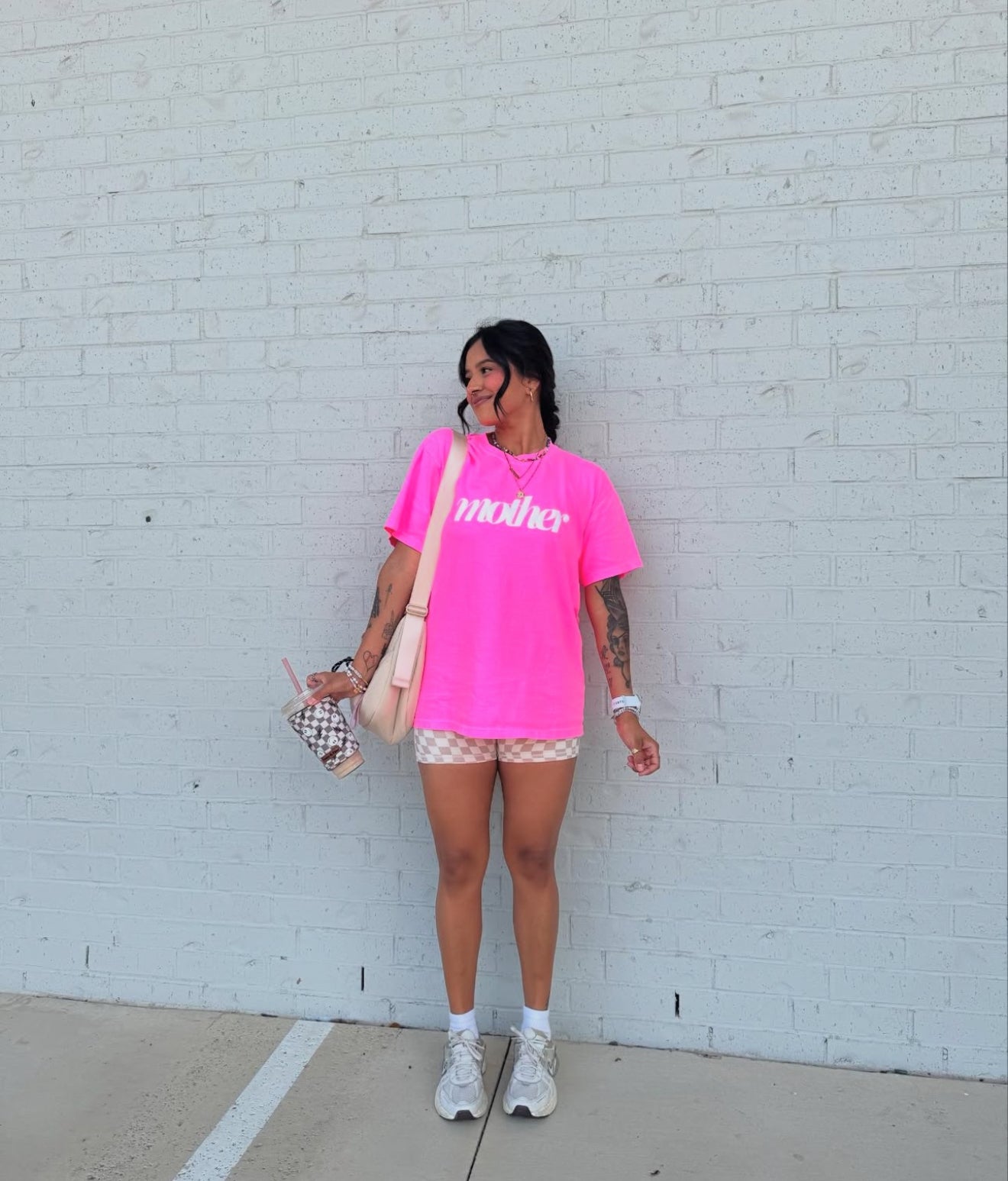 Mother Neon Puff Tee