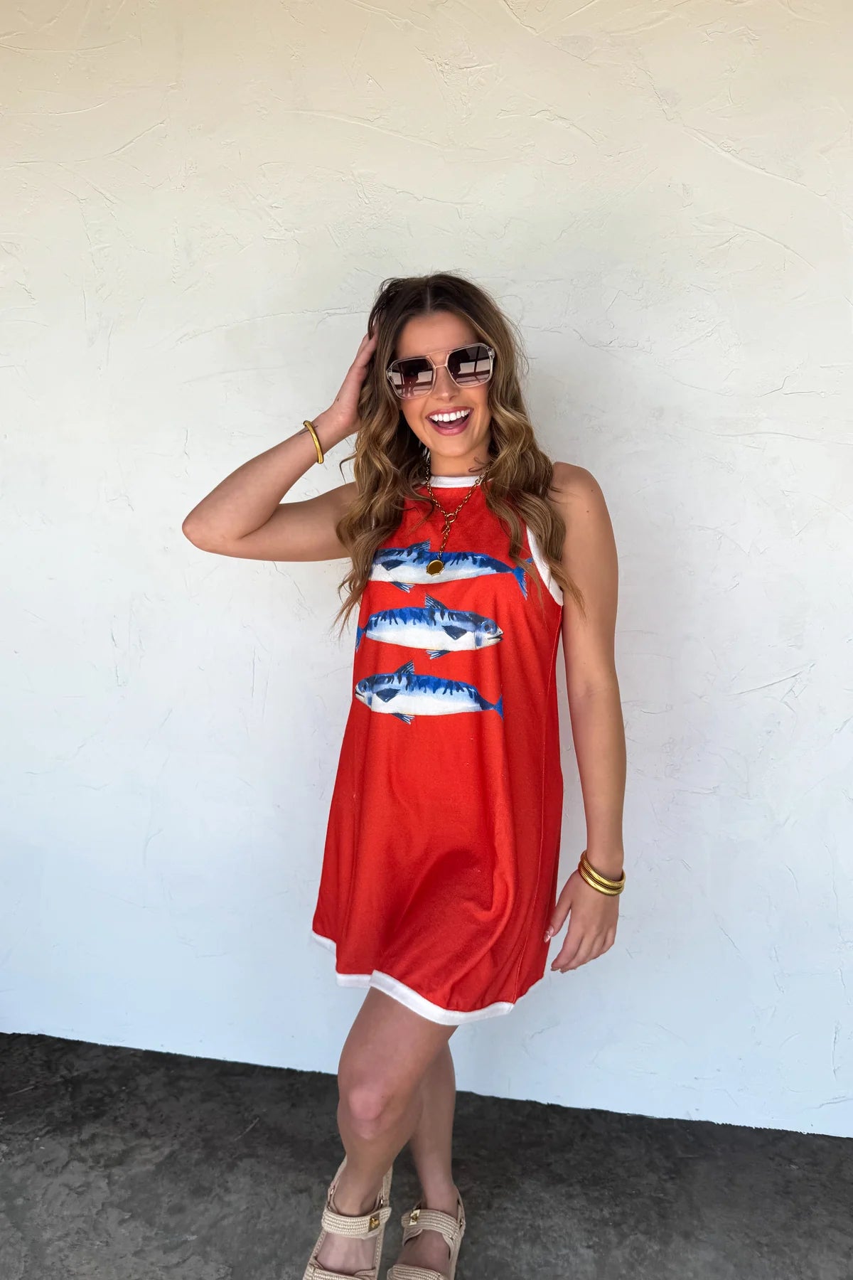 Tropic Like It’s Hot Terry Dress