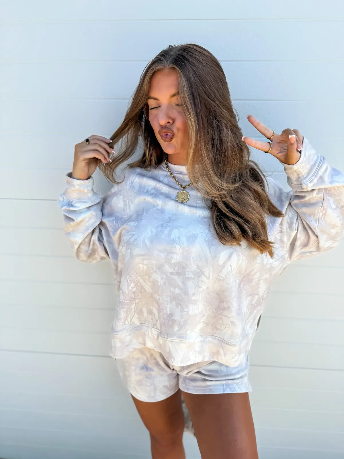 PREORDER The Butter Camo Set in Vanilla Cream