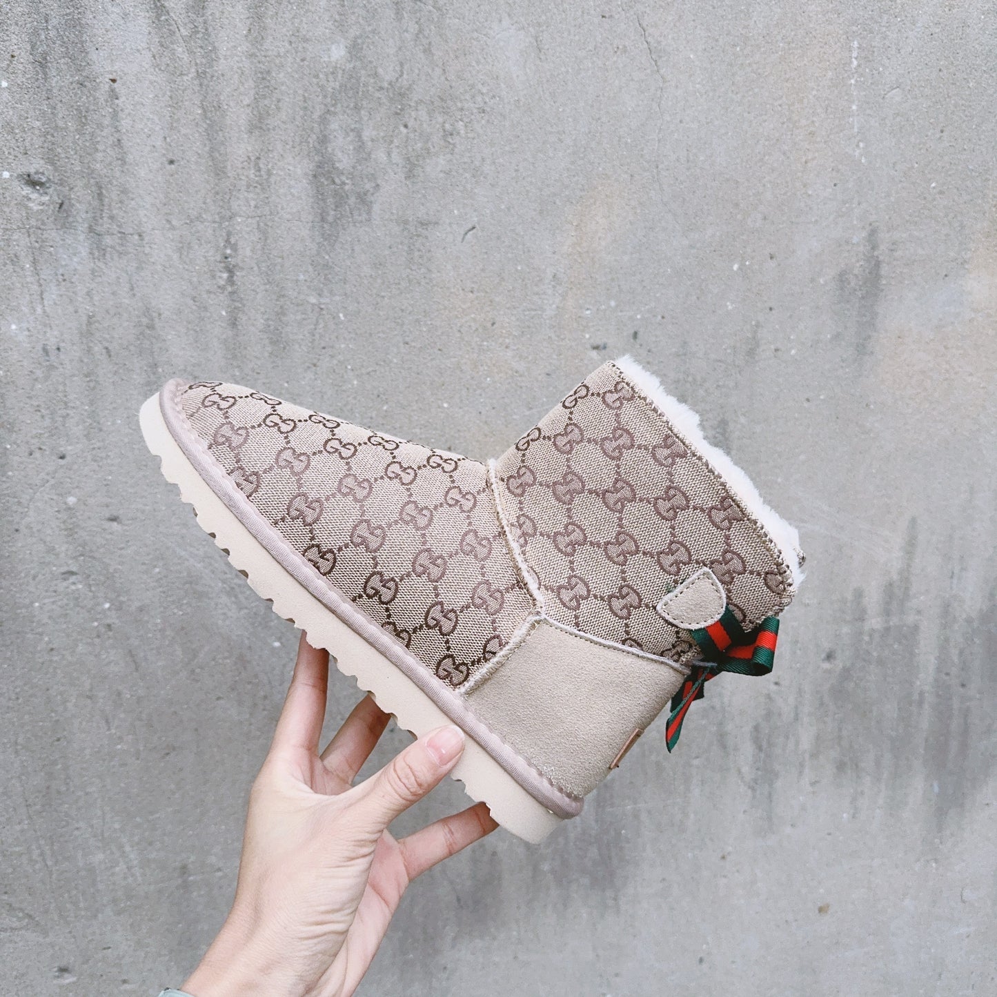 PREORDER Preppy Holiday Bows Mini Boots