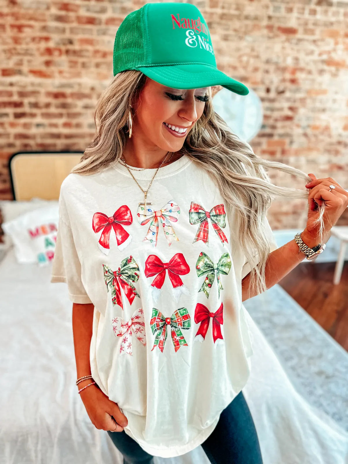Coquette Christmas Tee