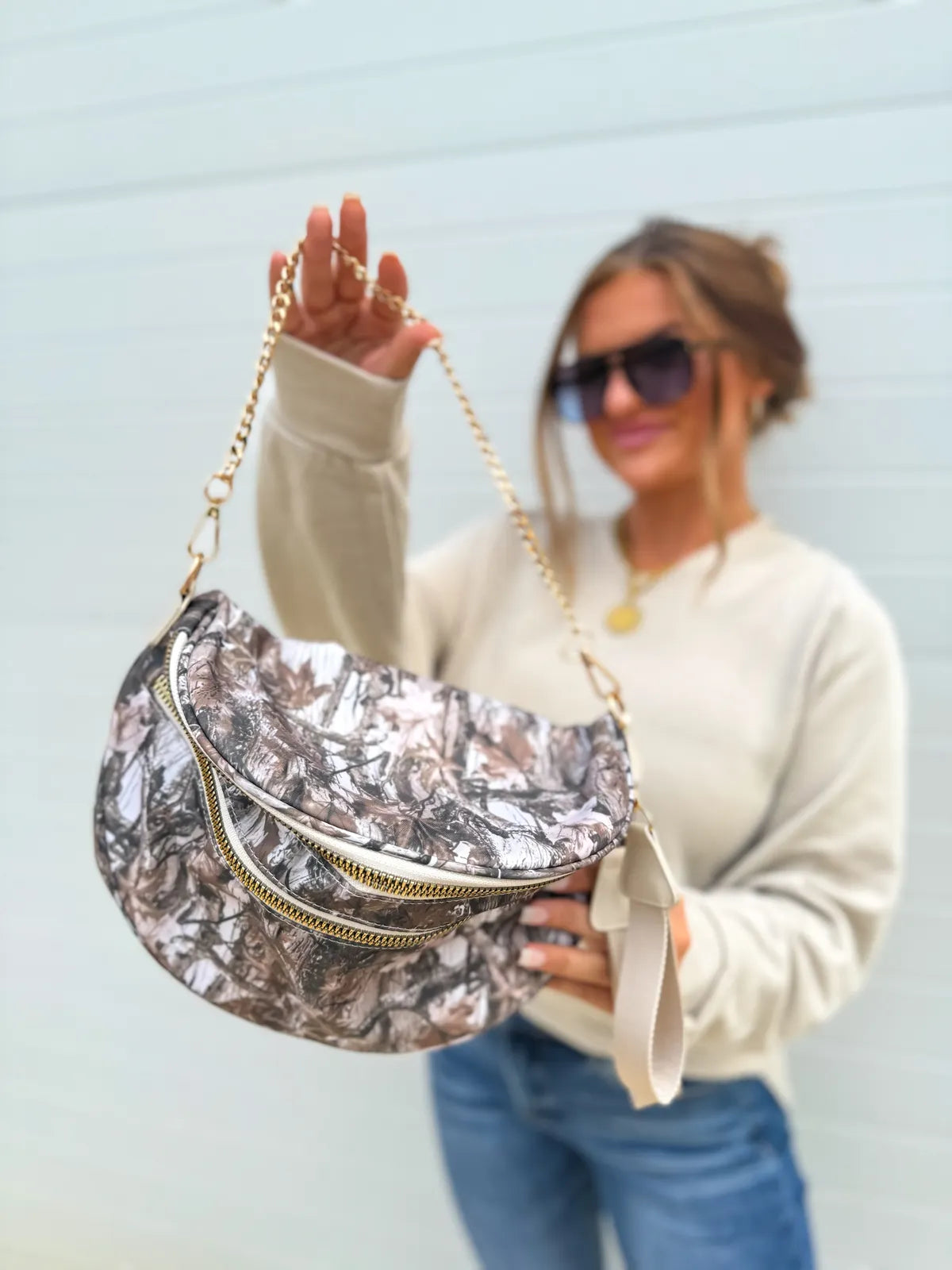PREORDER Camo Crossbody Bum Bags