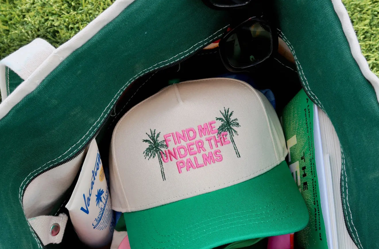 Find Me Under the Palms Hat