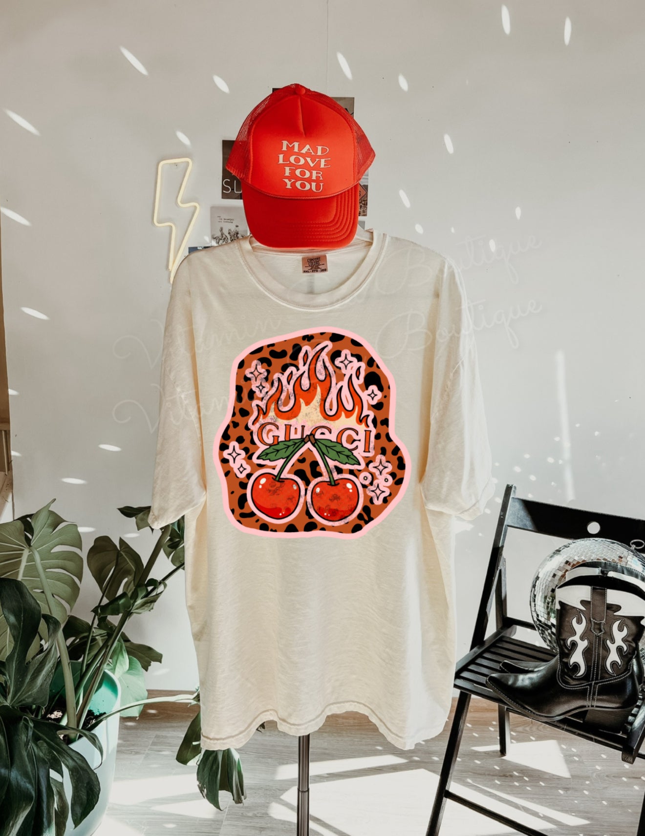 Hot & Wild Cherry Tee/Sweatshirt