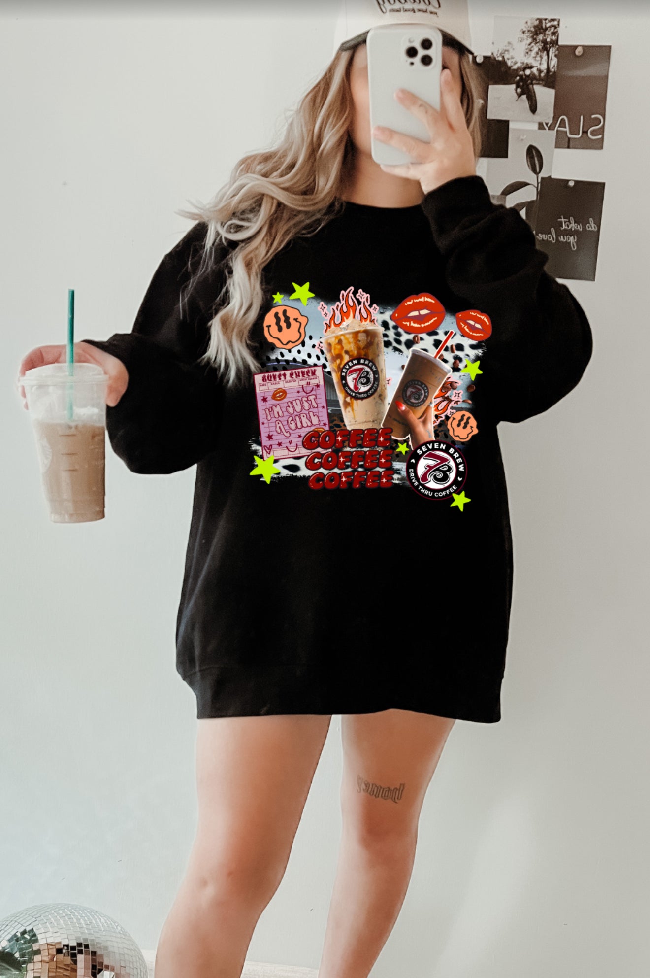 7 Brew Coffee Sweatshirt/Hoodie