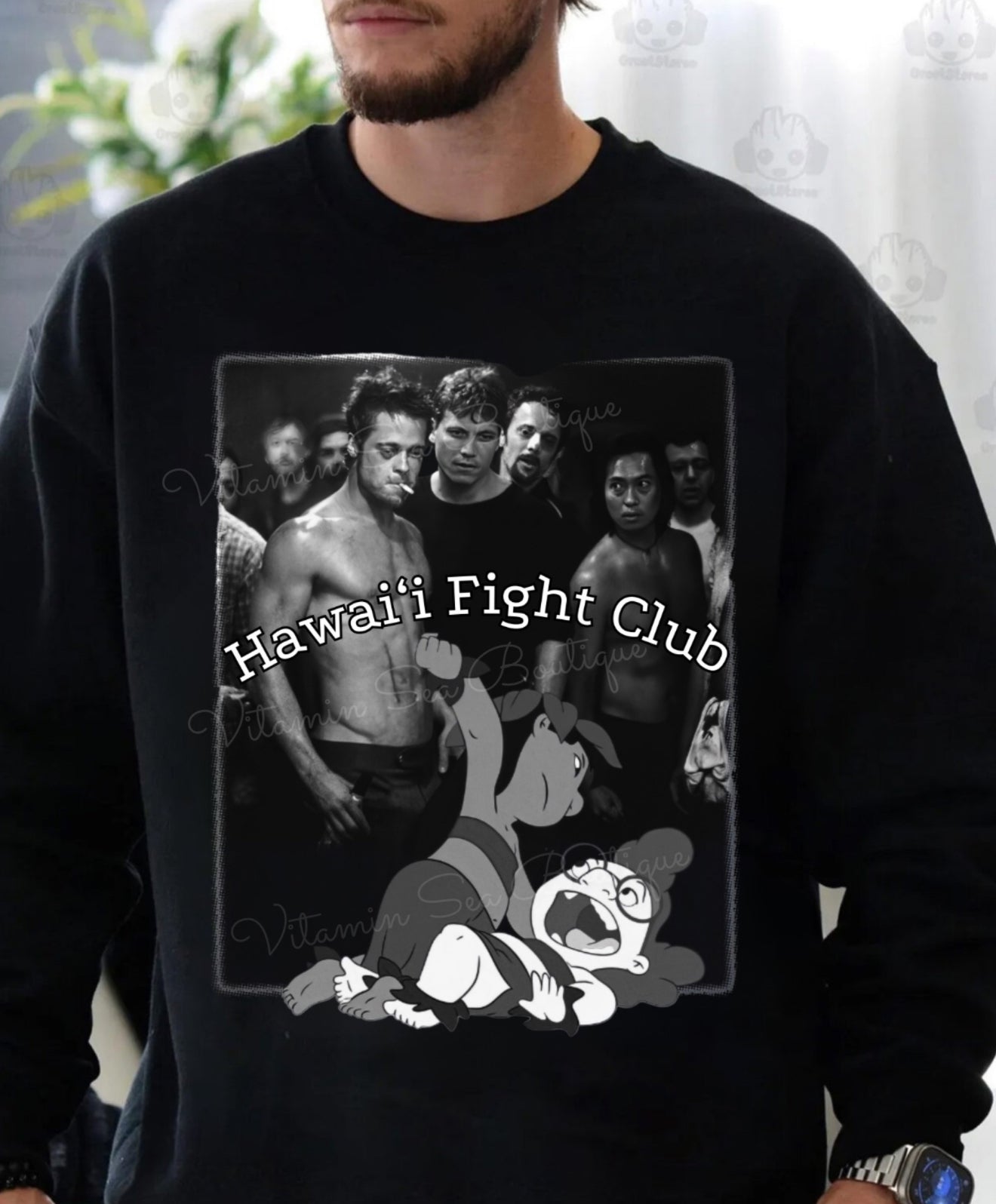 Hawaiʻi Fight Club Tee/Sweatshirt – Vitamin Sea Boutique LLC