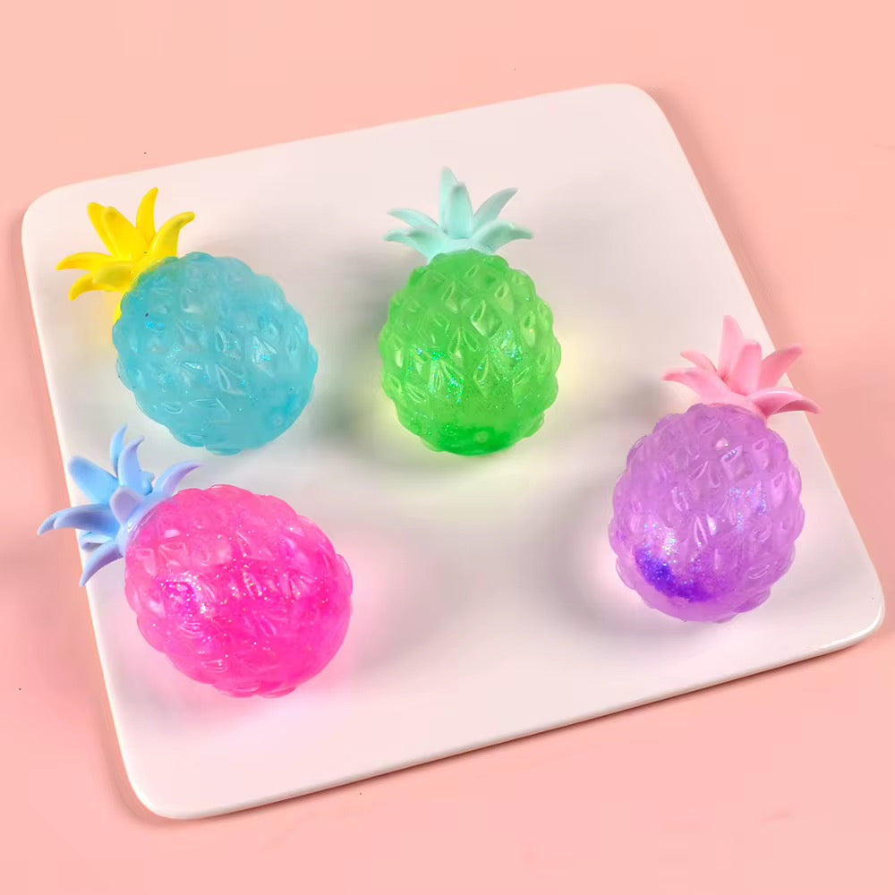 Glitter Gel Pineapple Squishy