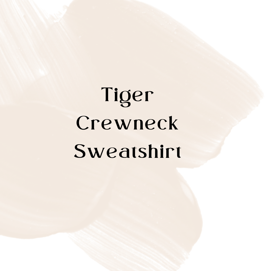 Tiger Crewneck Sweatshirt