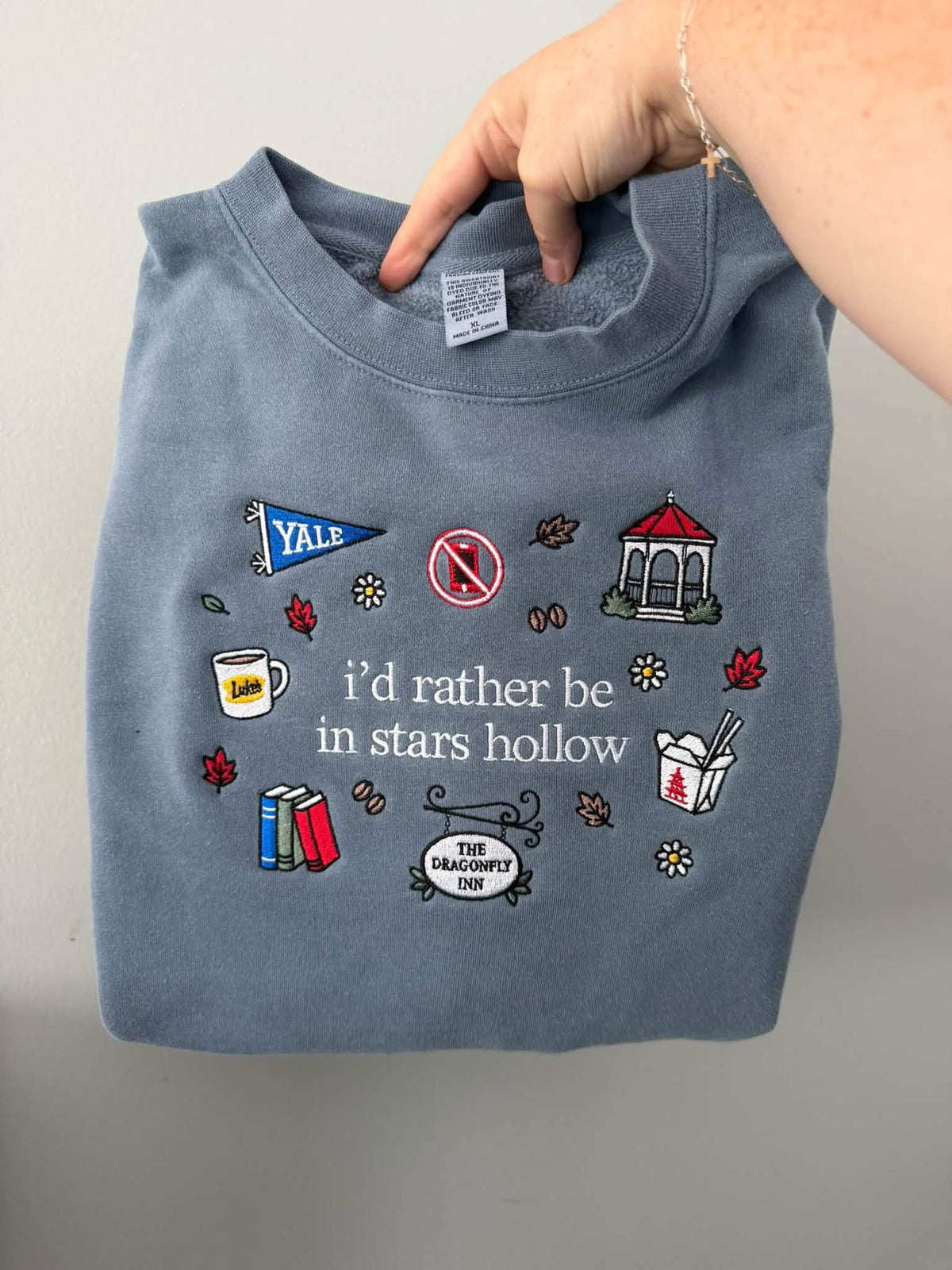 I’d Rather Be in Stars Hollow Crewneck