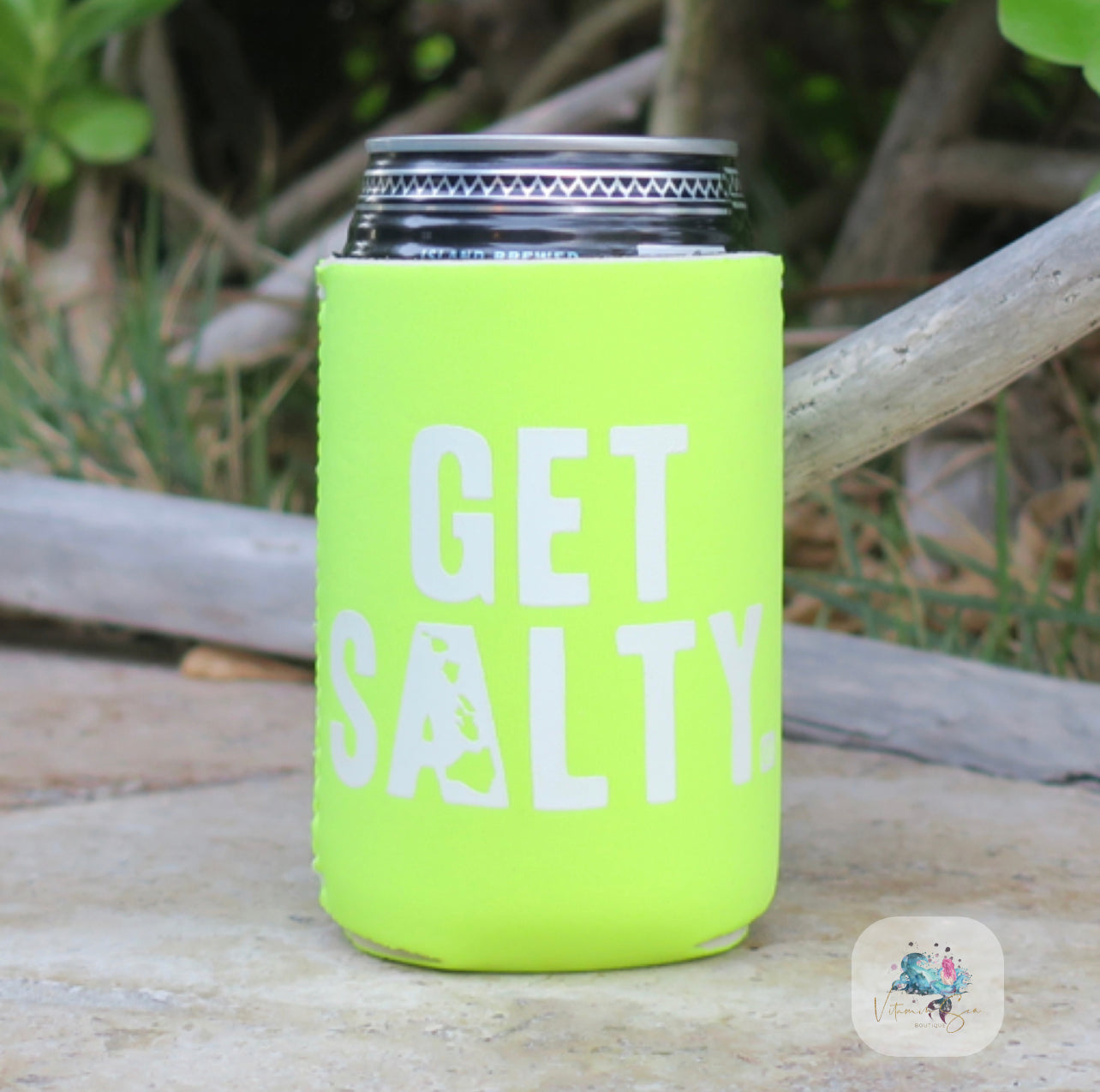 Citron Get Salty Koozie