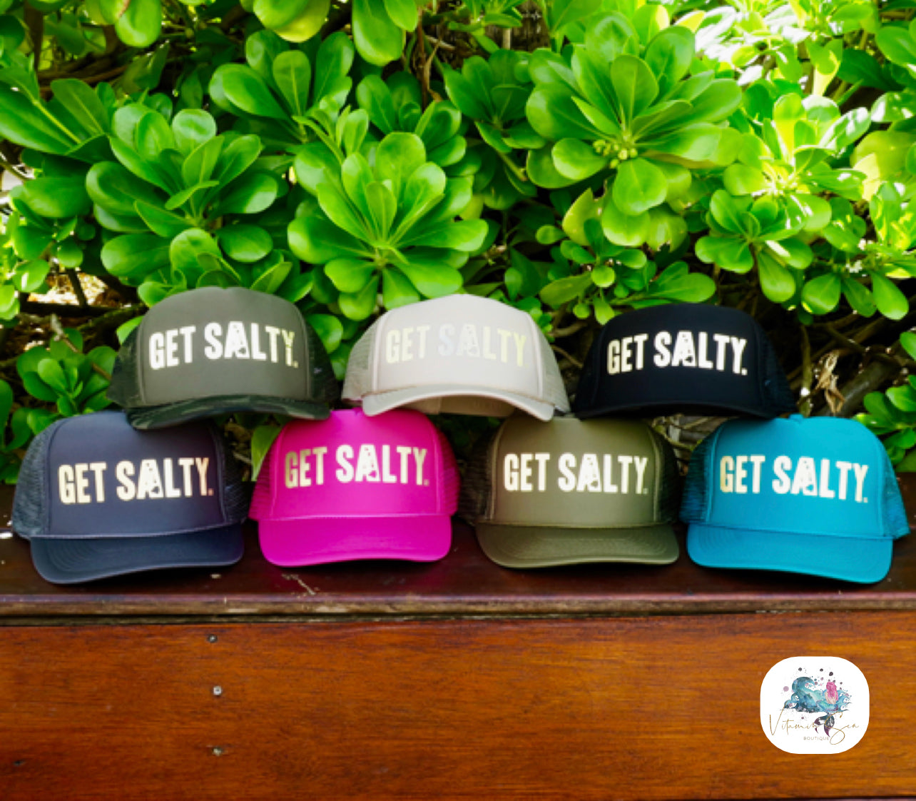 Endless Summer Teal Trucker Hat