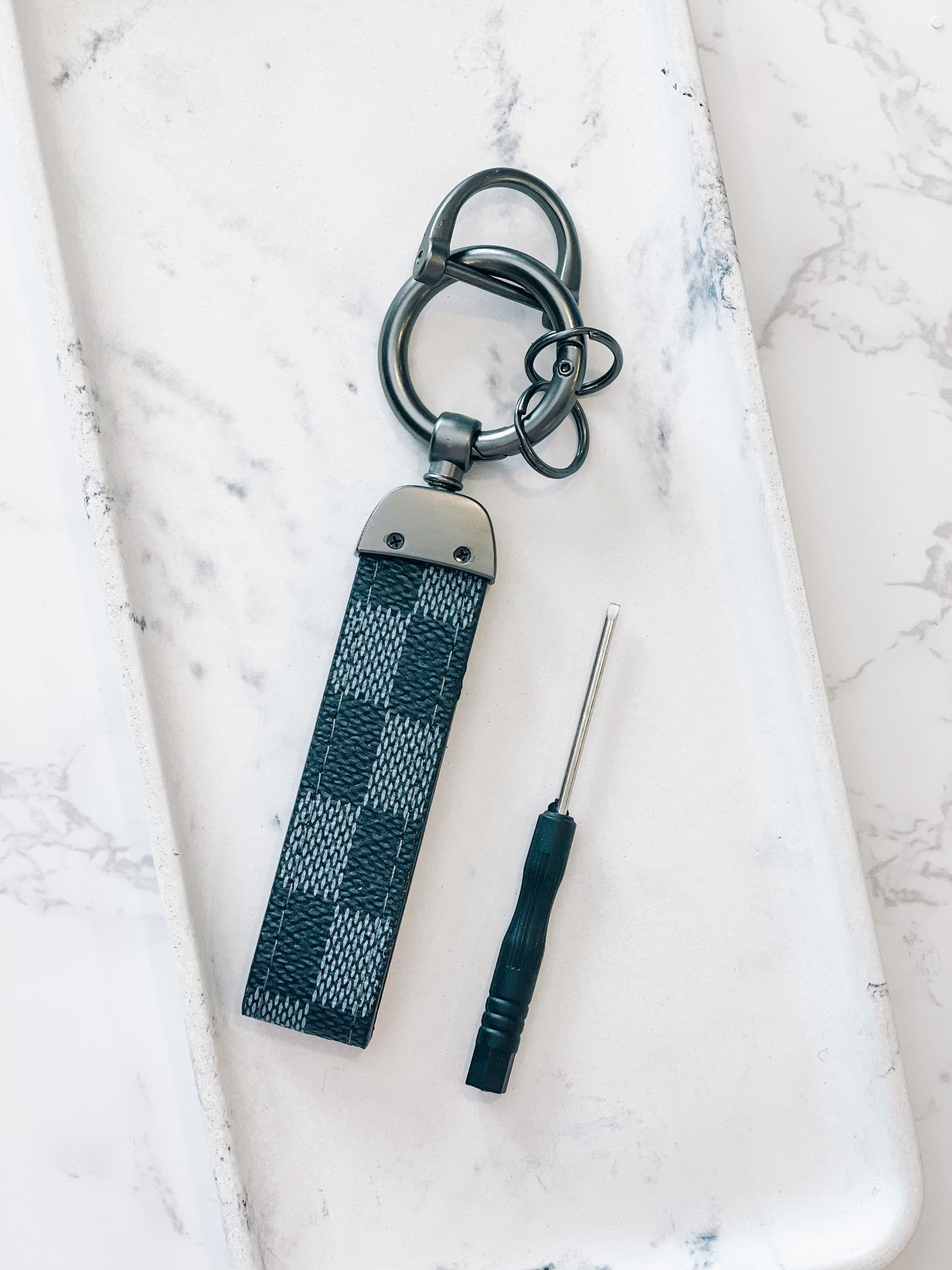 Dream Keychain - PU Leather Metal Key