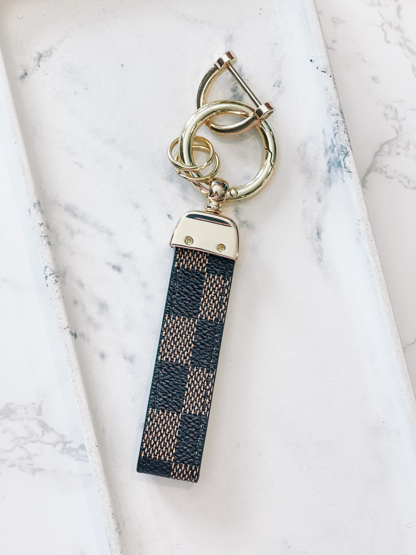 Dream Keychain - PU Leather Metal Key