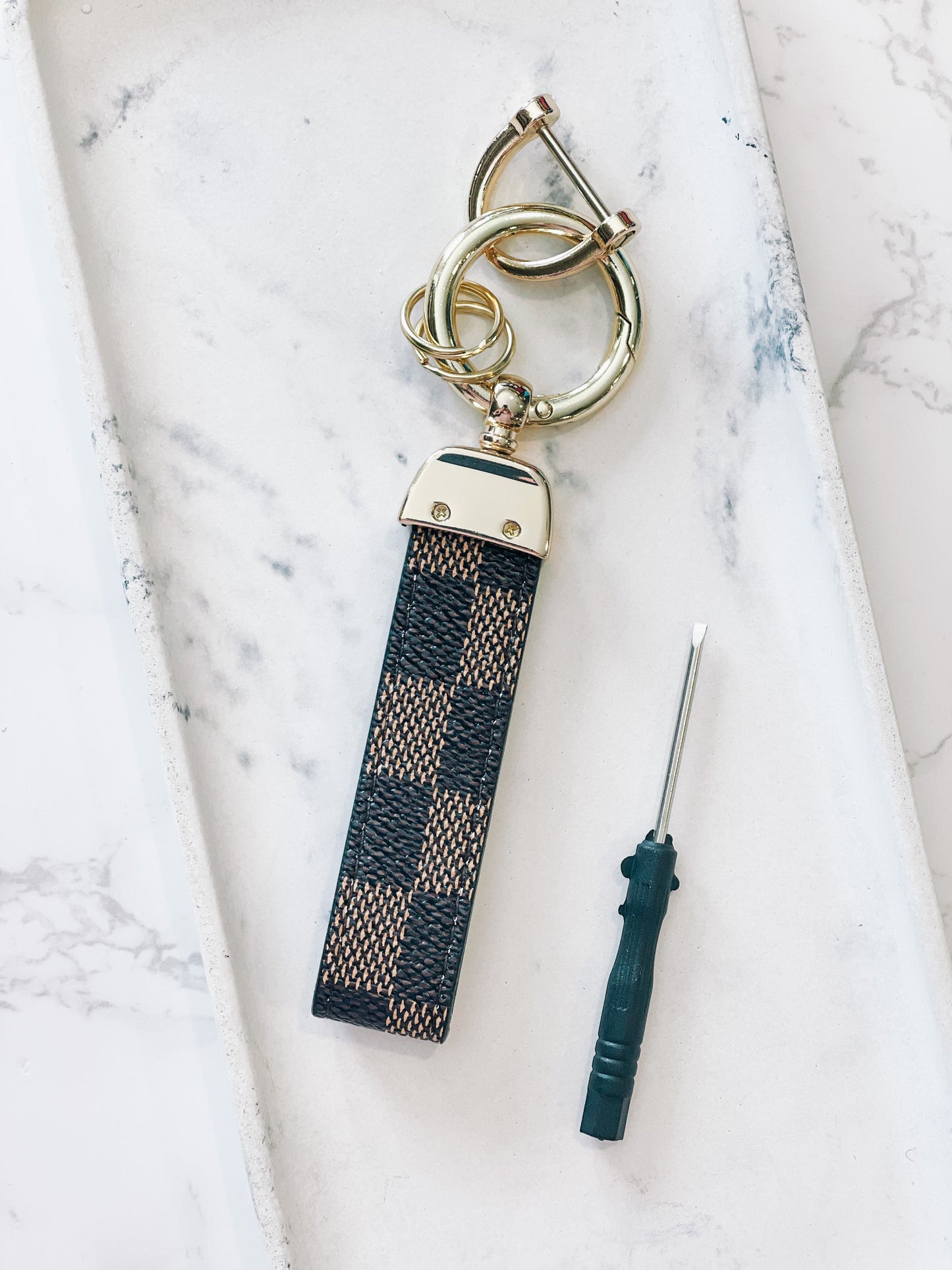 Dream Keychain - PU Leather Metal Key