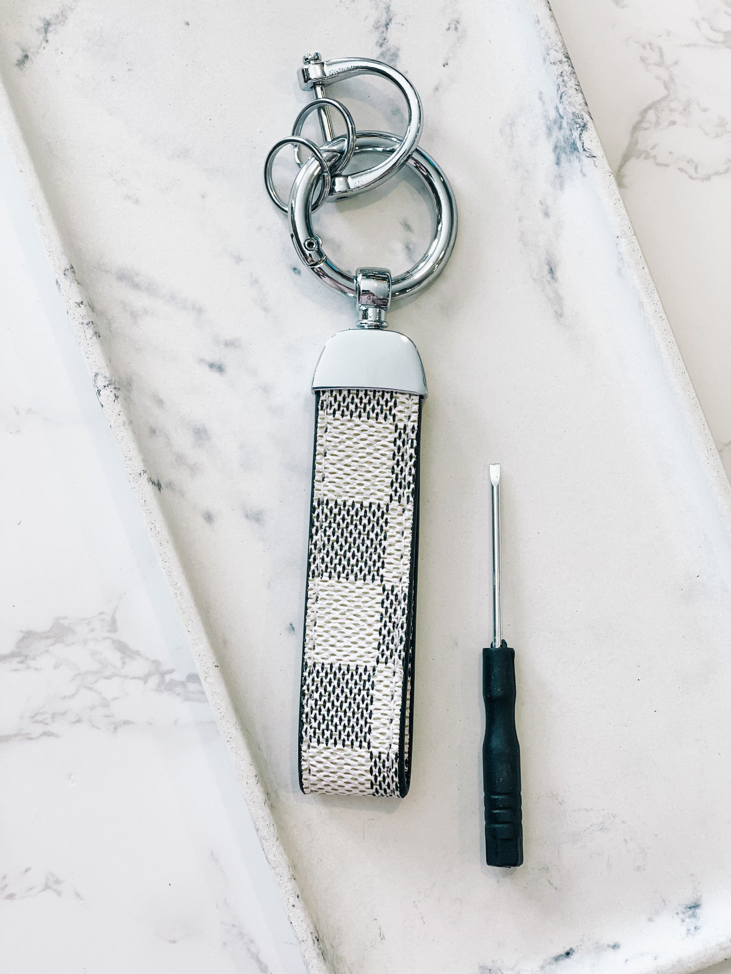 Dream Keychain - PU Leather Metal Key