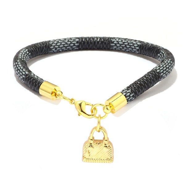 Dream Bracelet PU Leather in Lobster Clasp