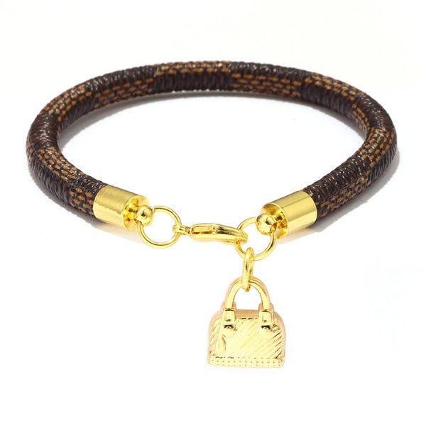 Dream Bracelet PU Leather in Lobster Clasp