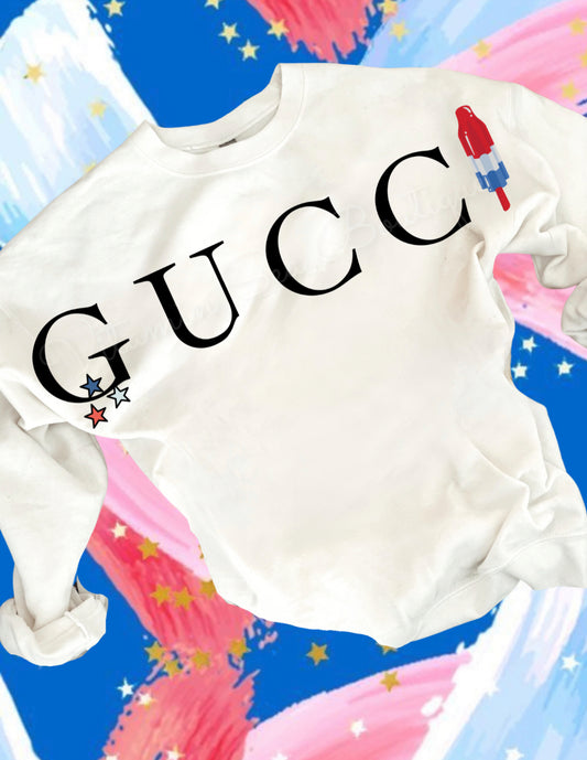 Popsicle White Tee/Sweatshirt