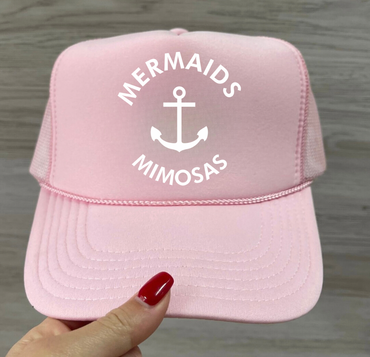 Mermaids & Mimosas Trucker Hat