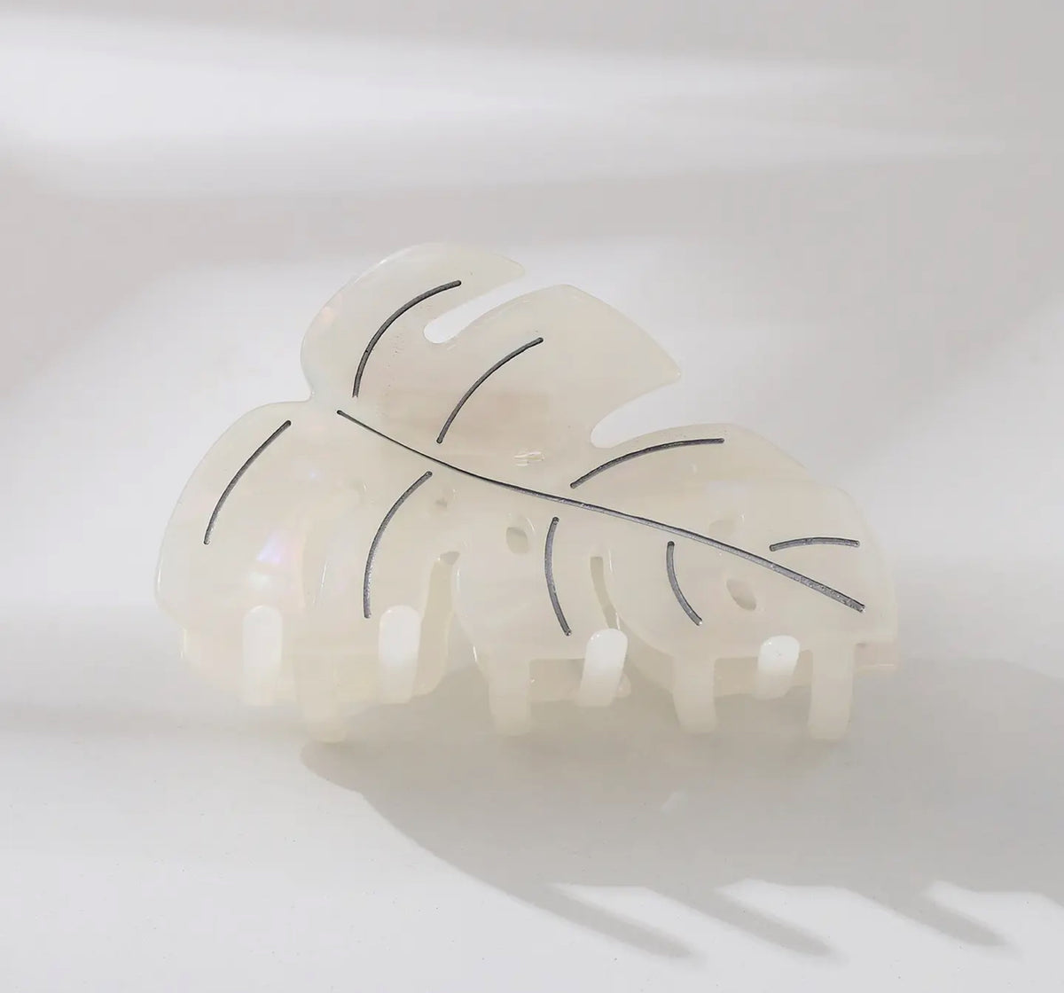 Monstera Leaf Claw Clip