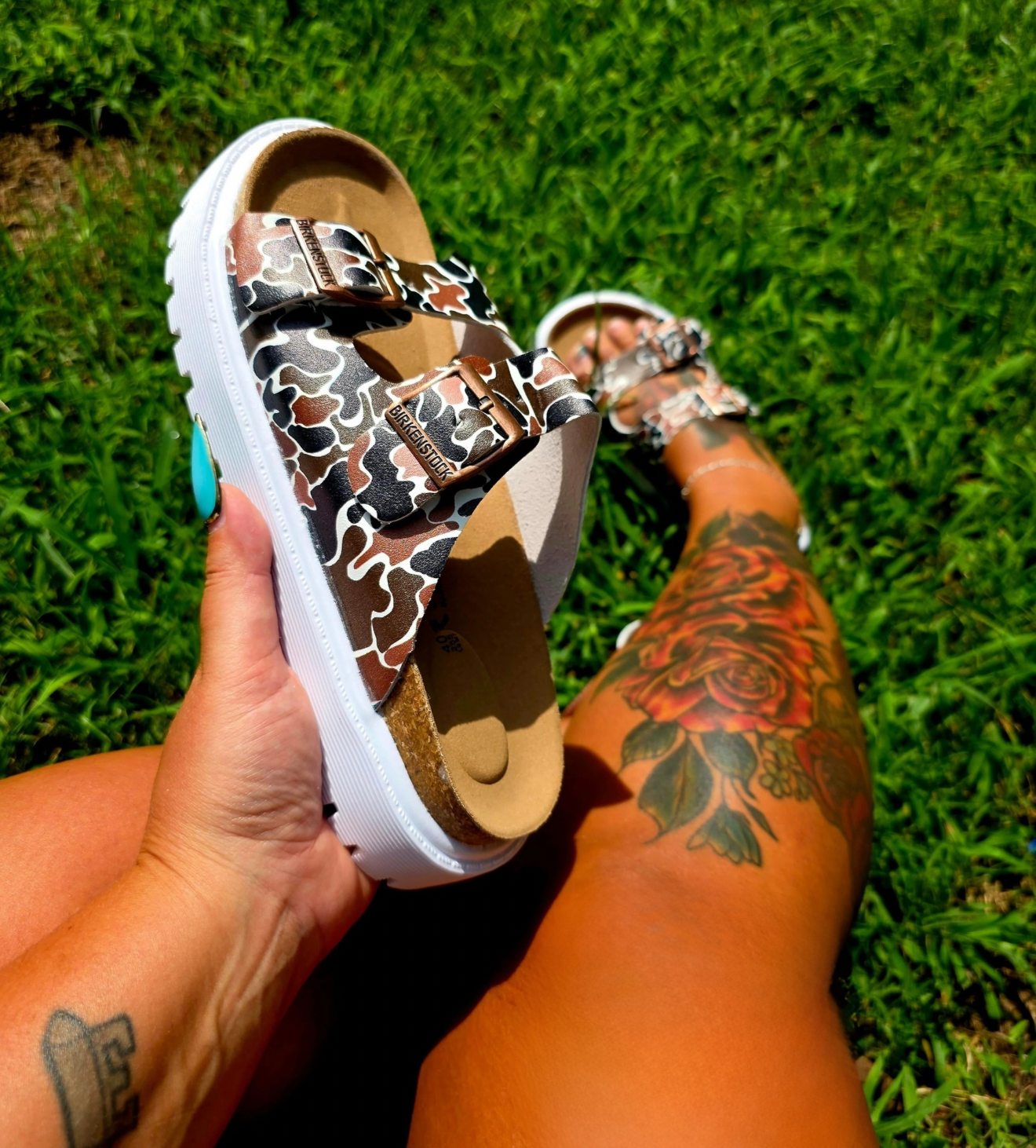 PREORDER Duck Camo Platform Slides