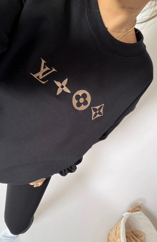 Preppy Patterns Crewnecks