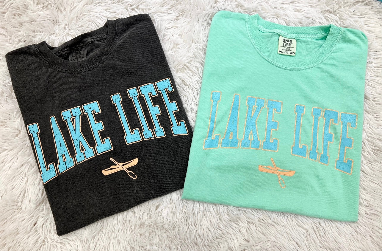 LAKE LIFE TEE (Mint)