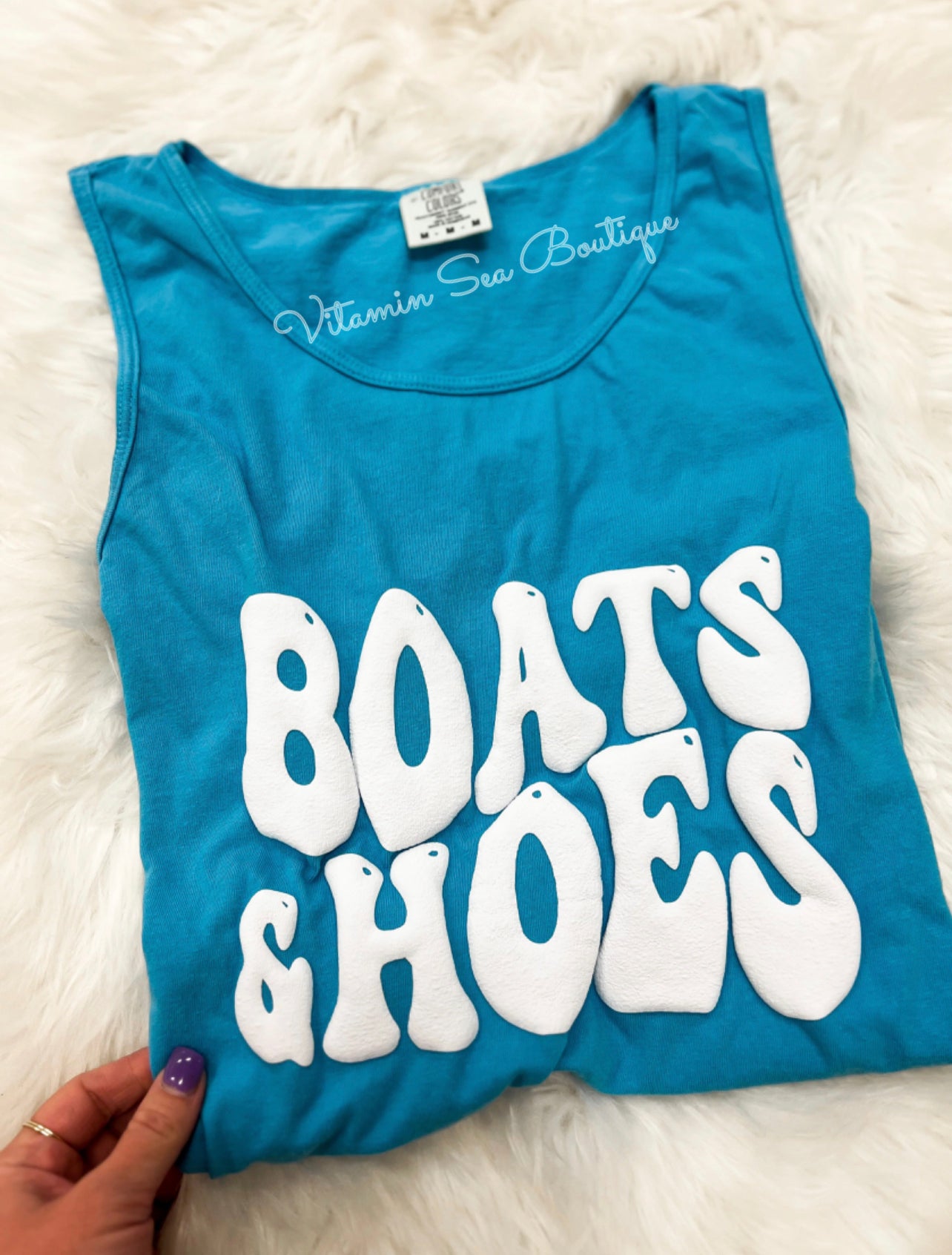 Boats & Hoes Tank Top/Swim Coverup