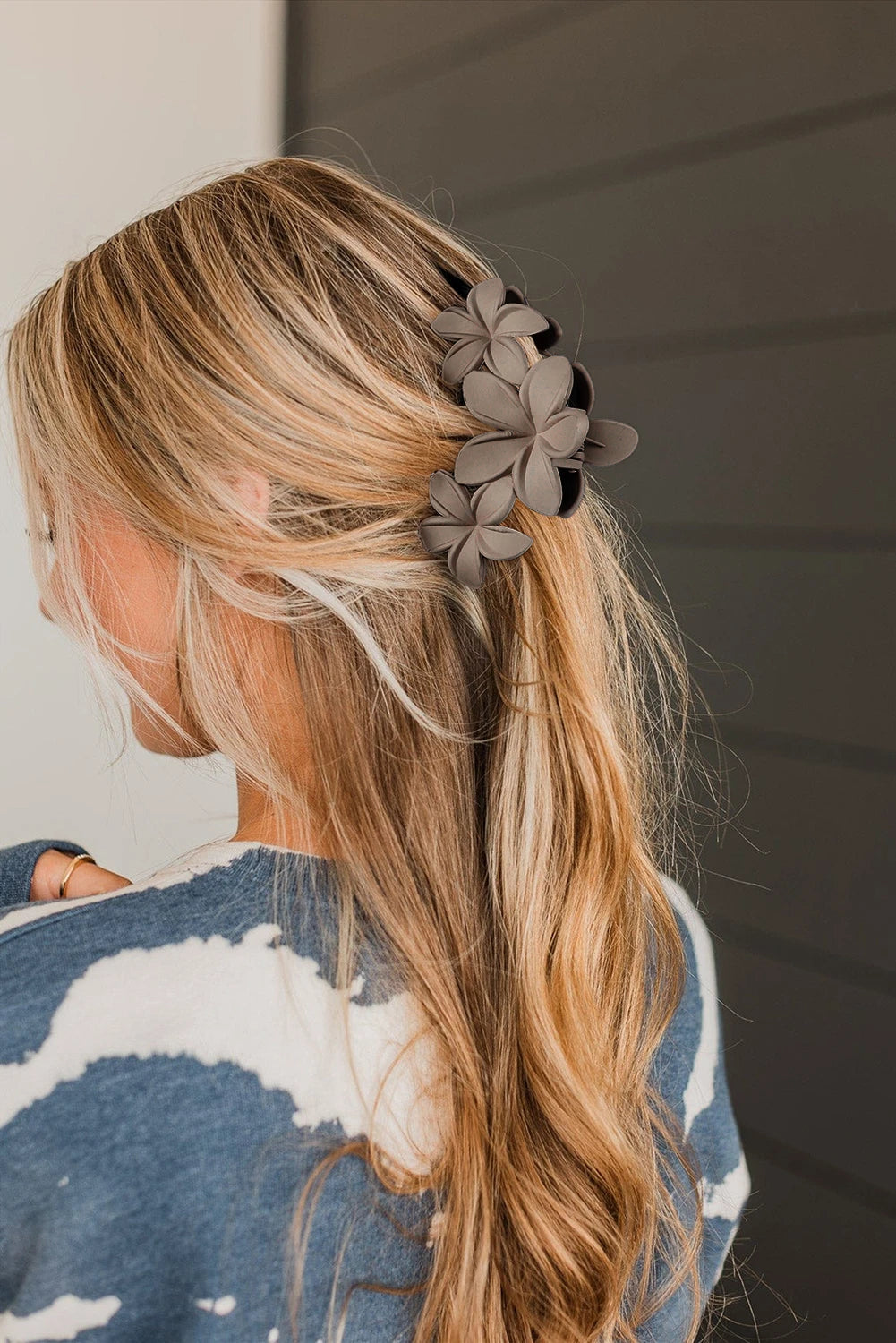 Plumeria Trio Hair Clip