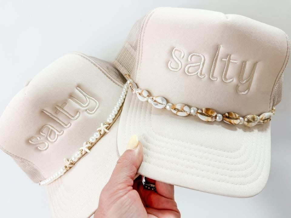Salty Embroidered Trucker Hats