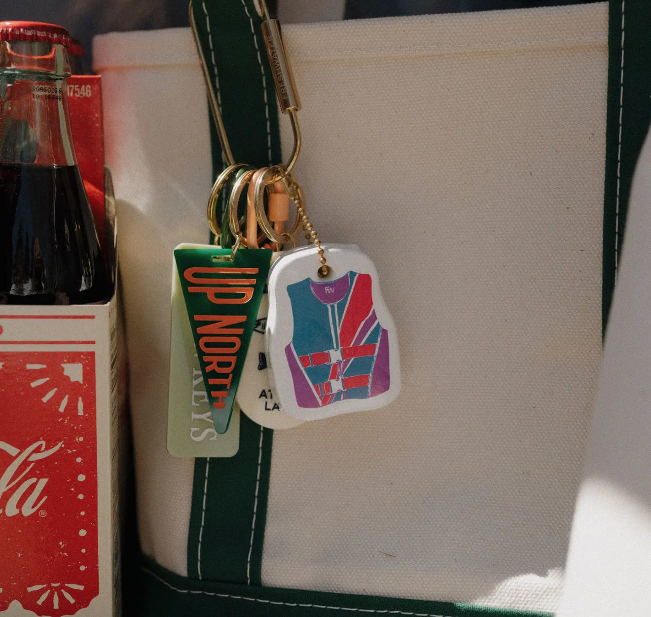 Lifejacket Floating Keychain