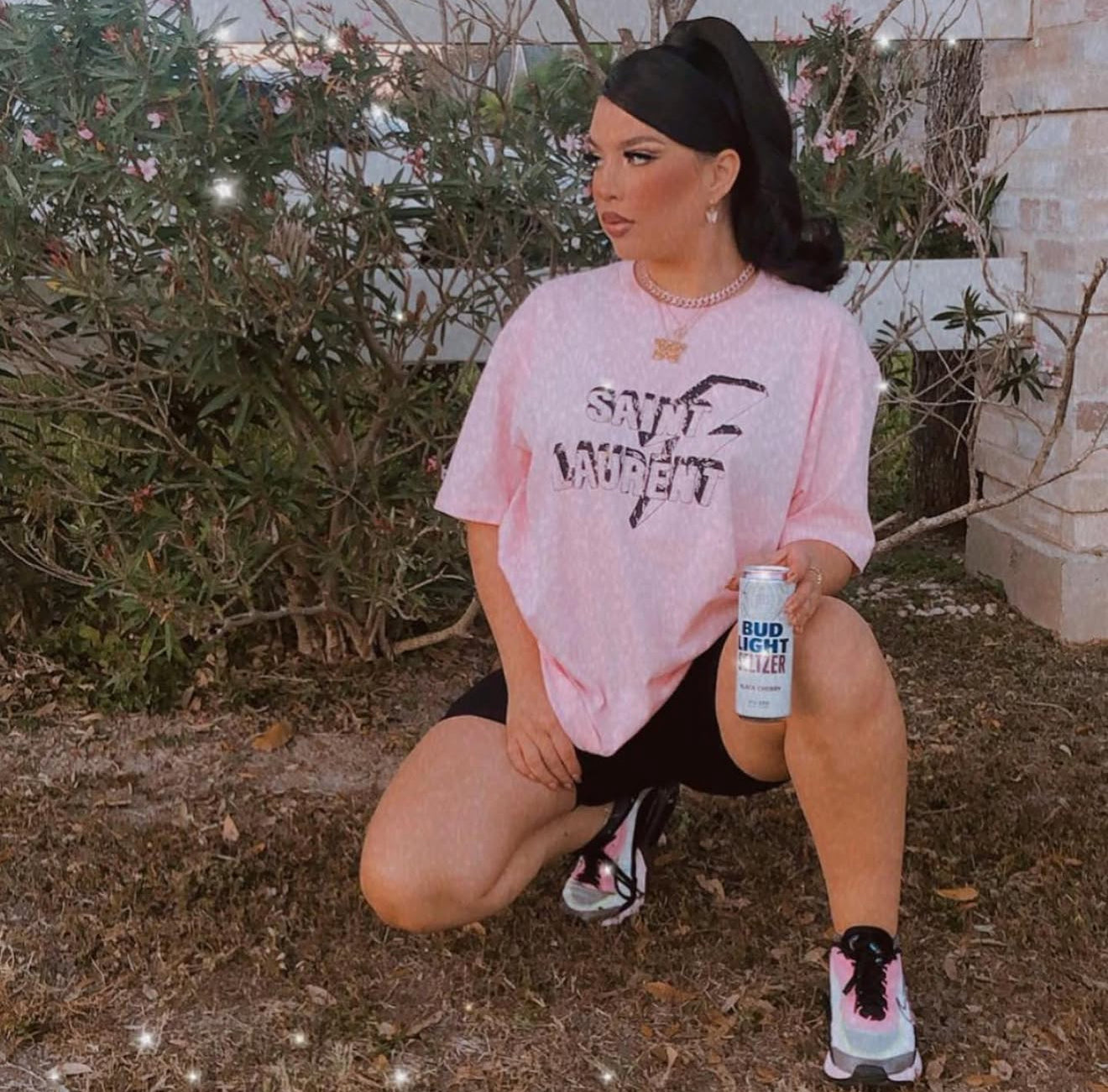 Retro Lightning Bolt Tee/Sweatshirt