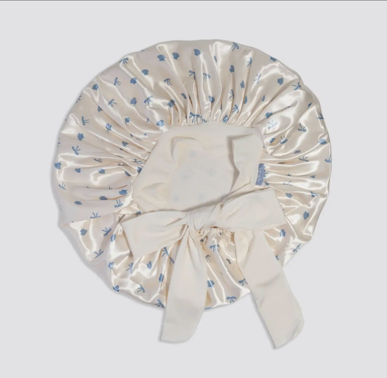 Coastal Bows Satin Hair Bonnet