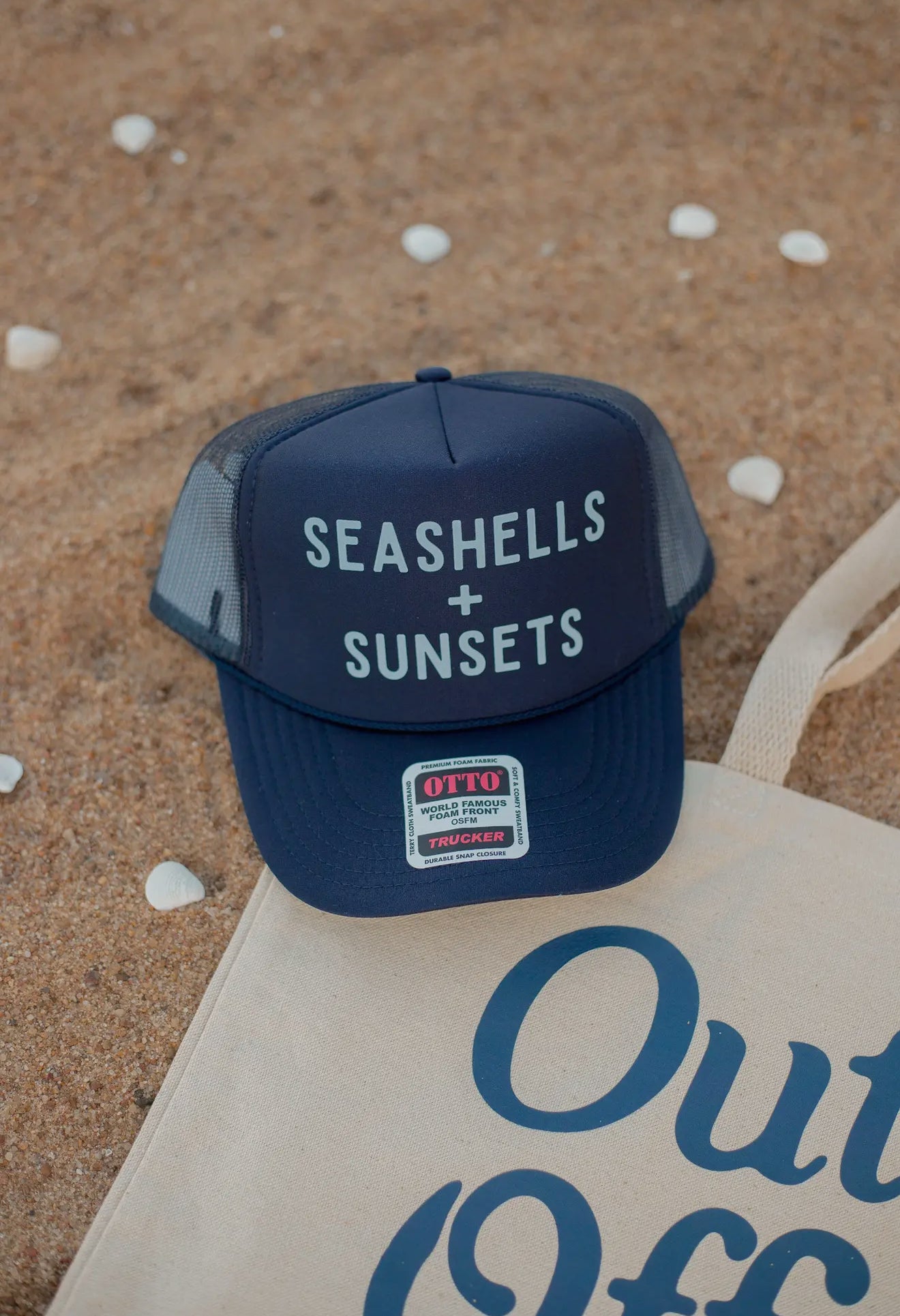 Seashells + Sunsets Hat