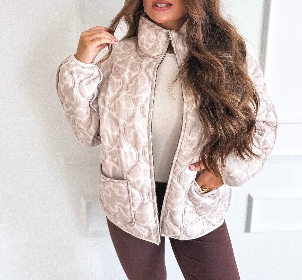 Preorder Neutral Marsh Camo Cozy Cloud Jacket