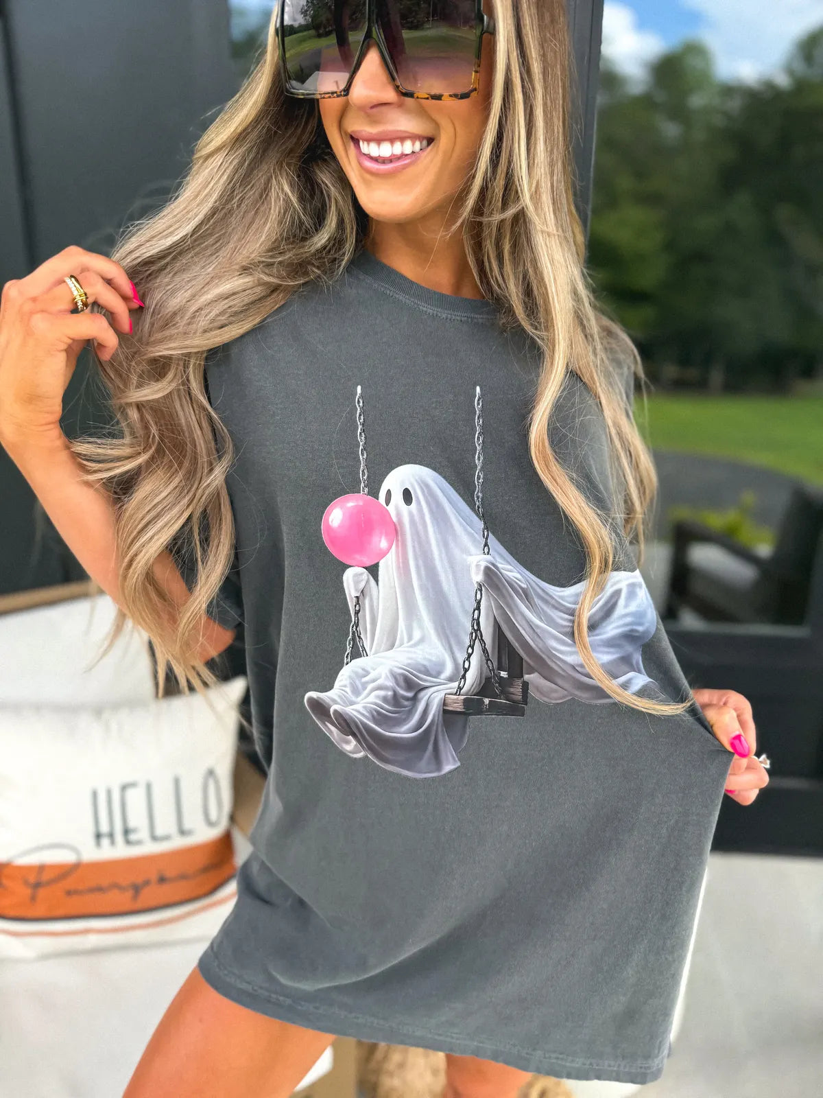 Bubblegum Ghost Tee
