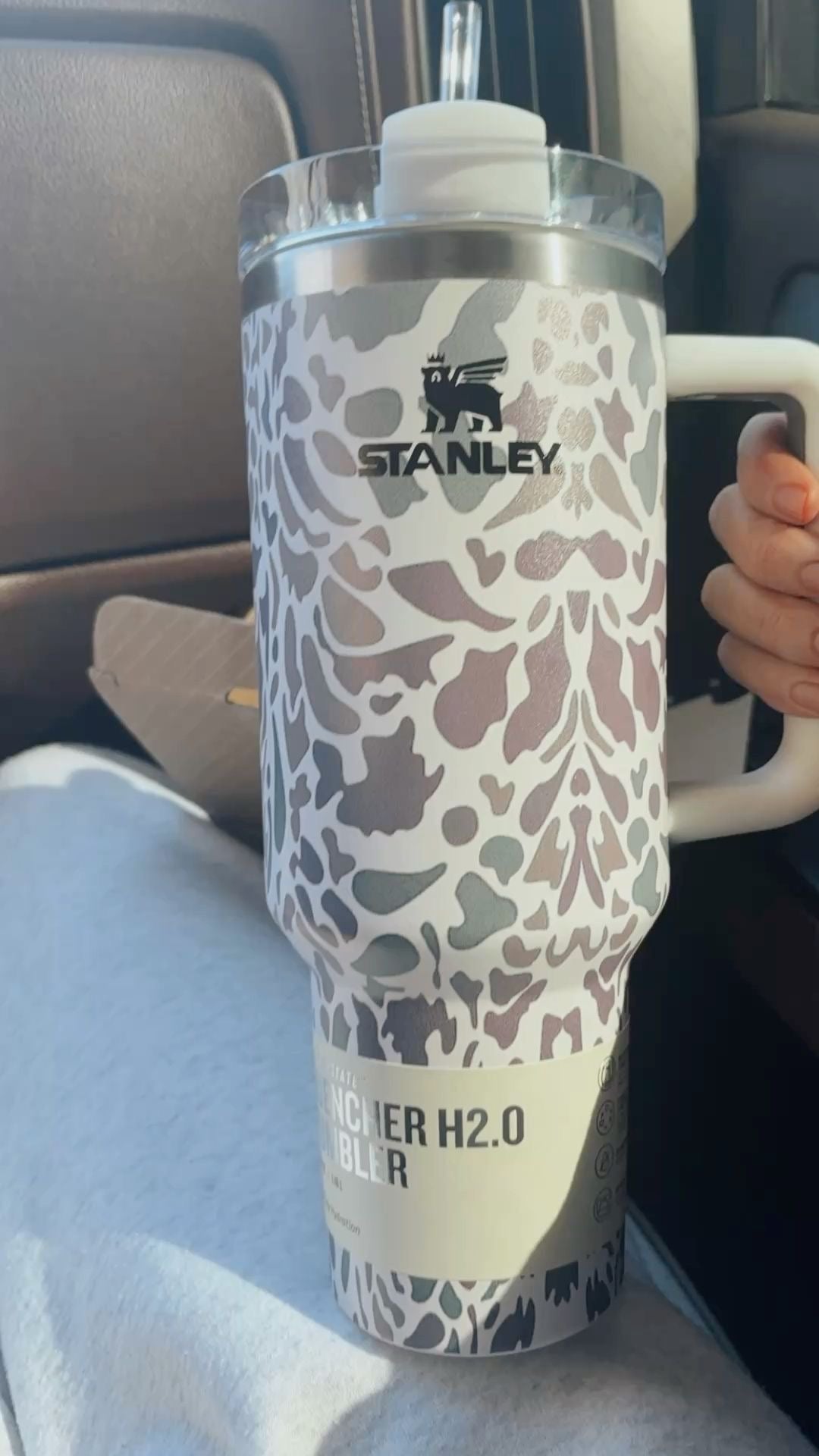 40oz Light Duck Camo Tumbler