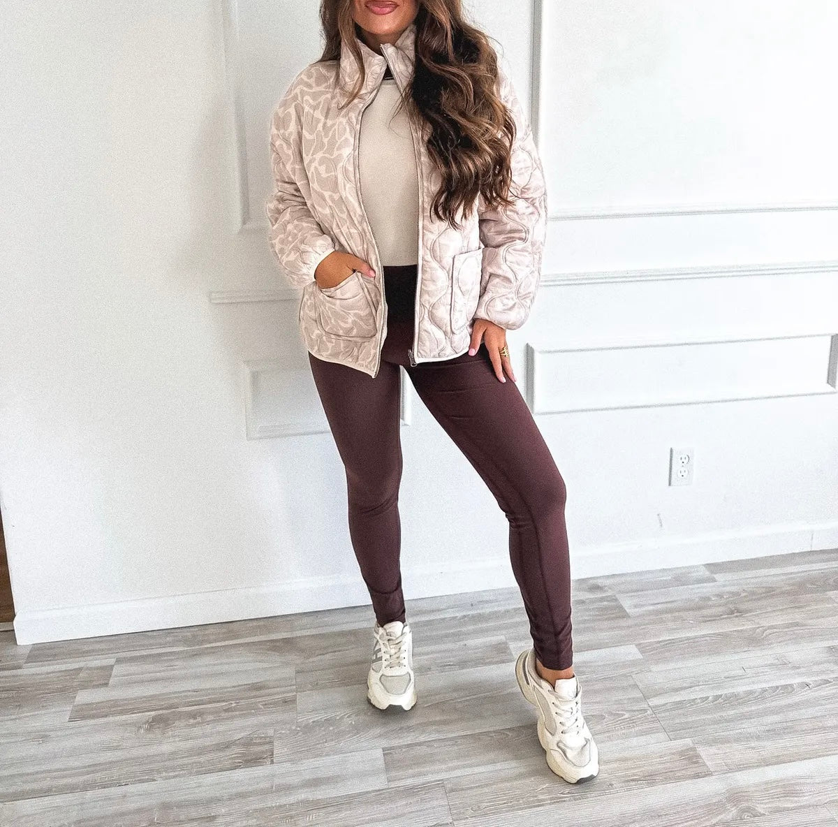 Preorder Neutral Marsh Camo Cozy Cloud Jacket
