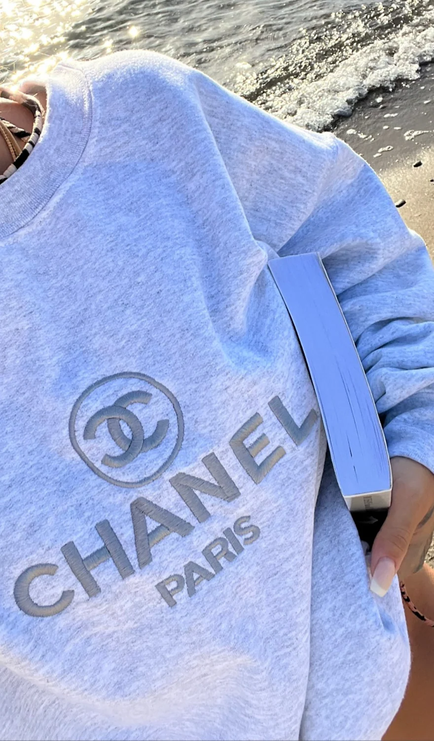 Preppy Embroidered Tees/Sweatshirts