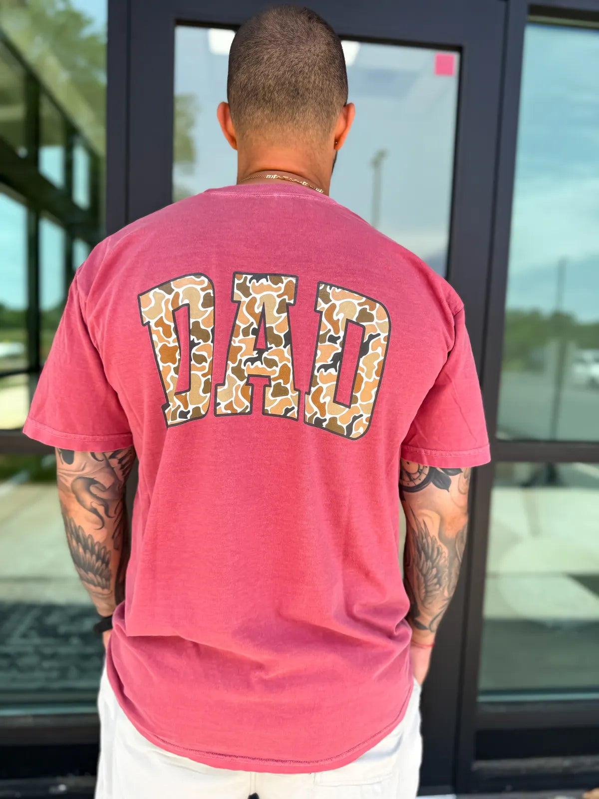 Dad Duck Camo Tee