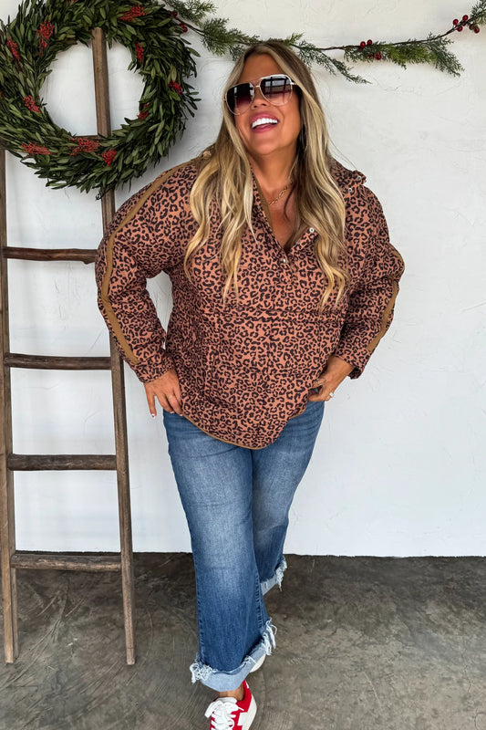PREORDER Leopard Puffer Jacket