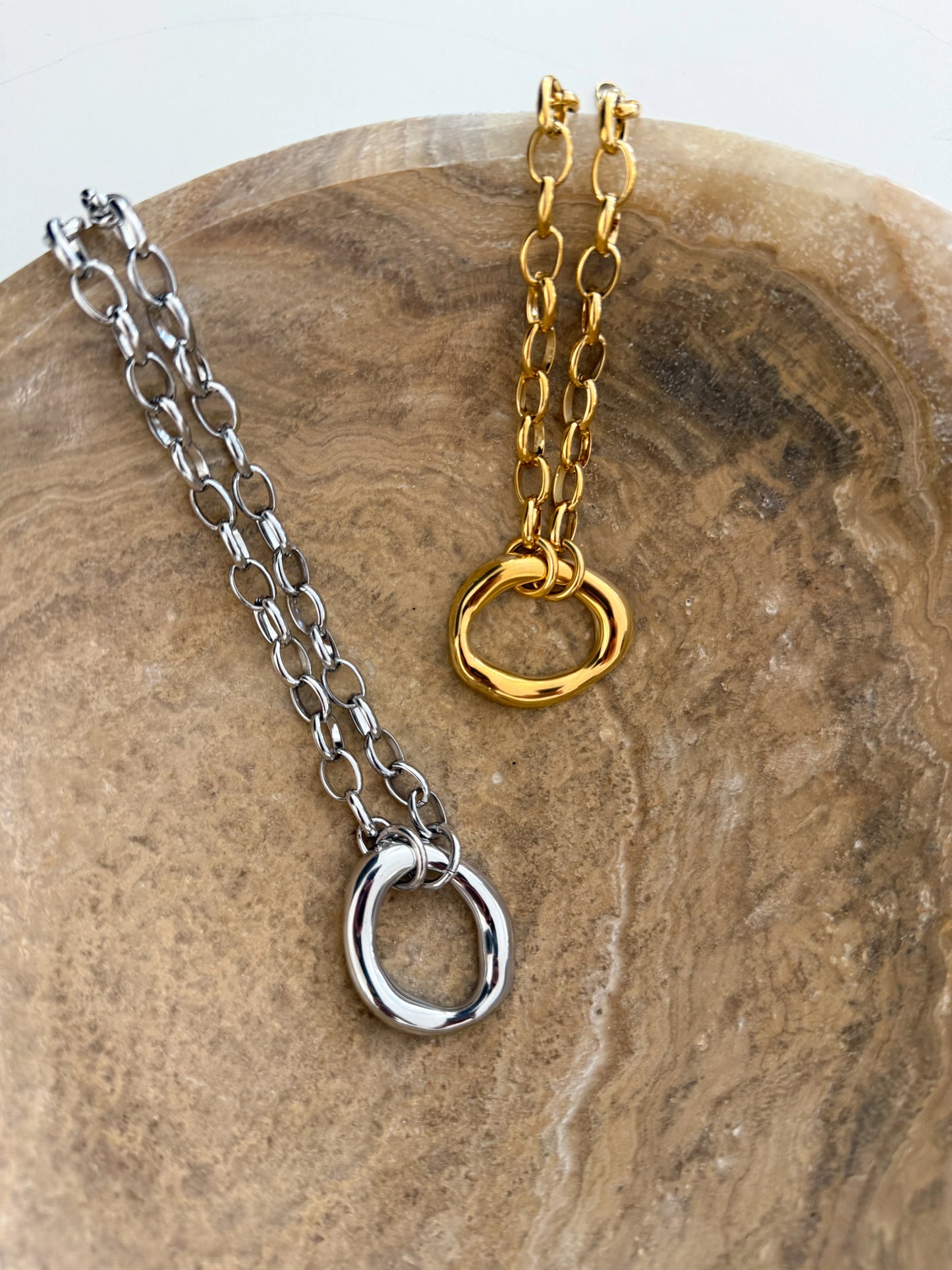 Oval Chain Necklace