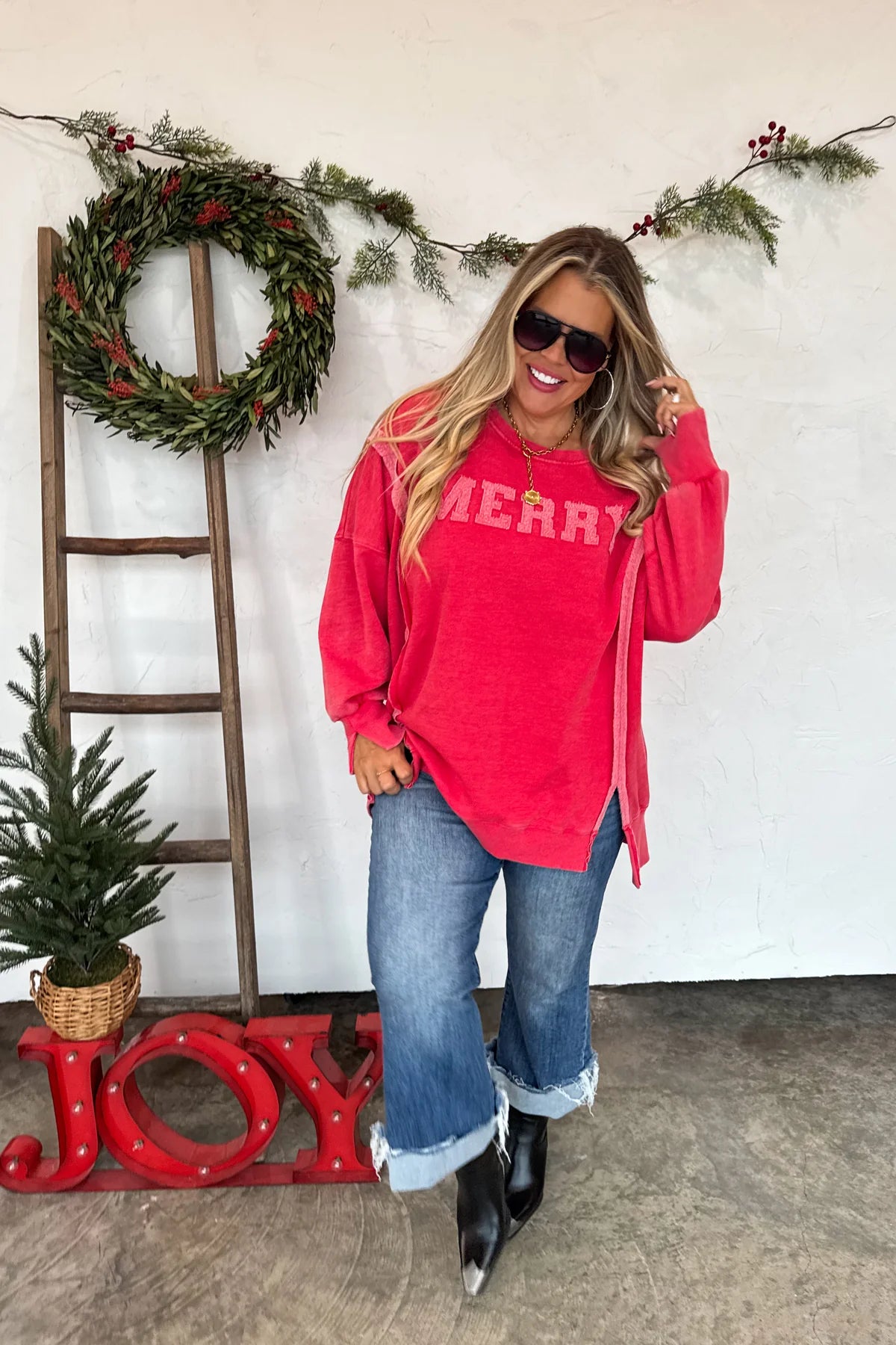 PREORDER Merry Classic Crew Pullover