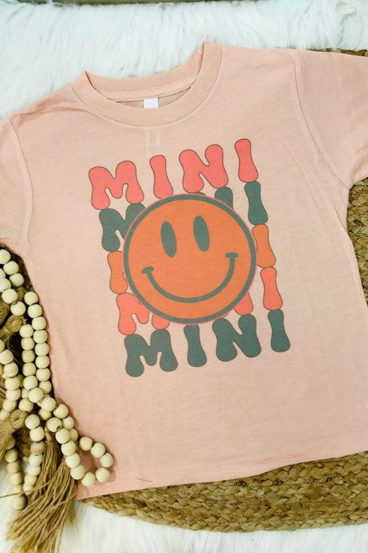 Mini Retro Happy Kids Tee