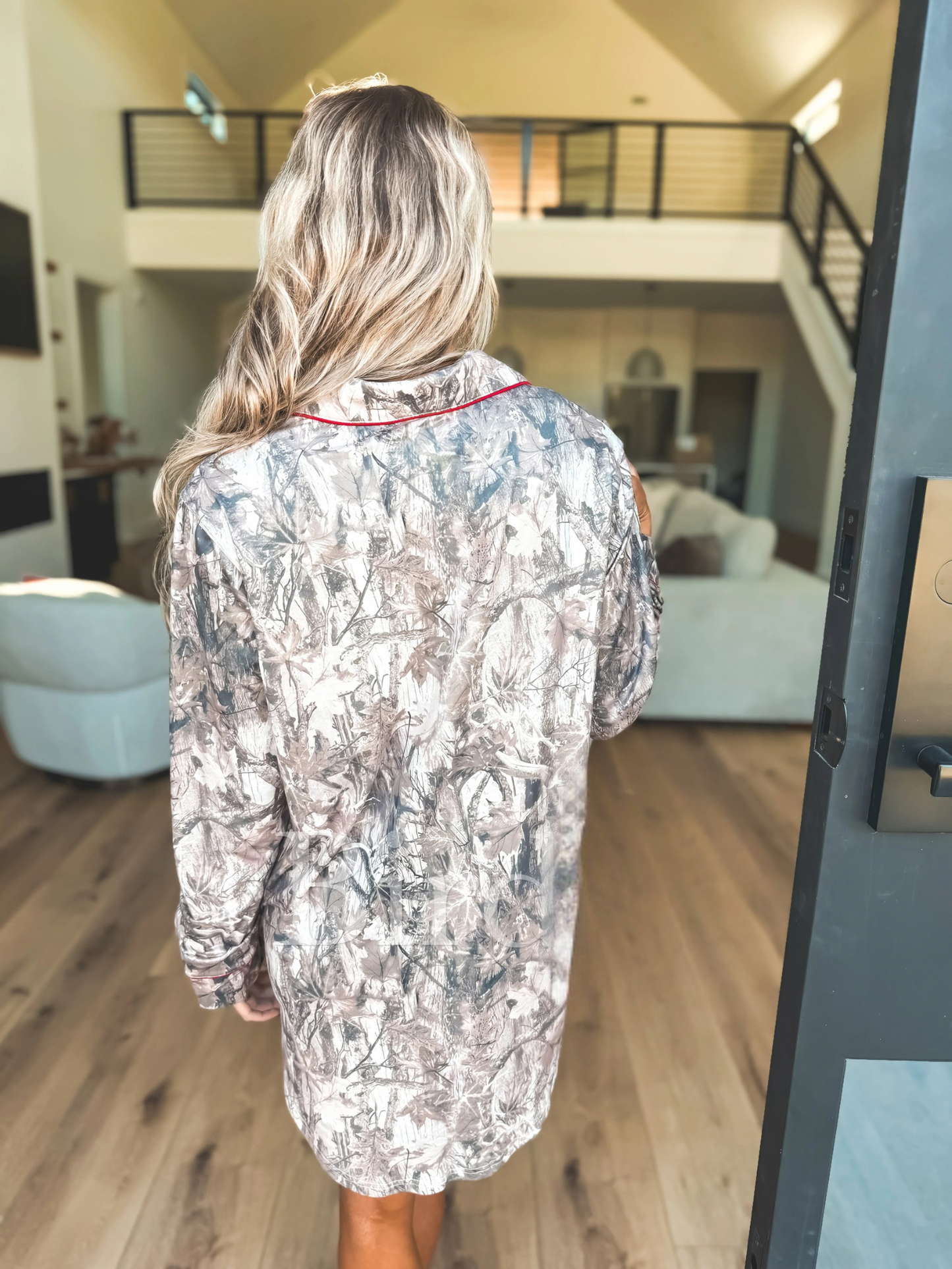 PREORDER Dark Camo Red Stitch Dream Dress