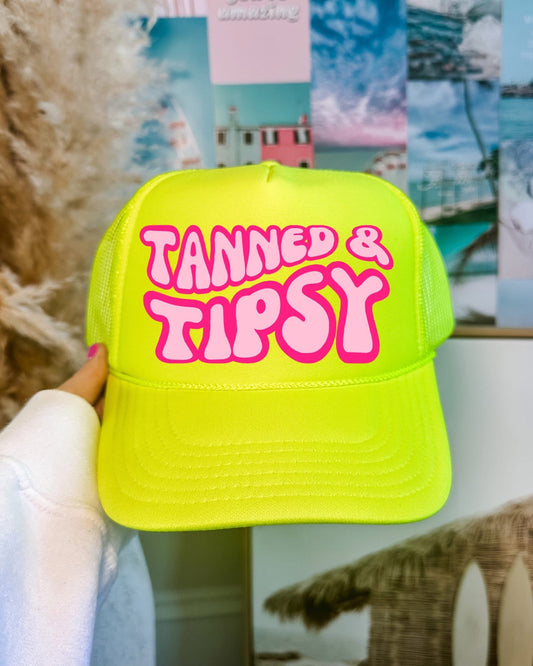 Tanned & Tipsy Trucker Hat