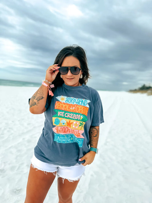 Beach Signs Tee