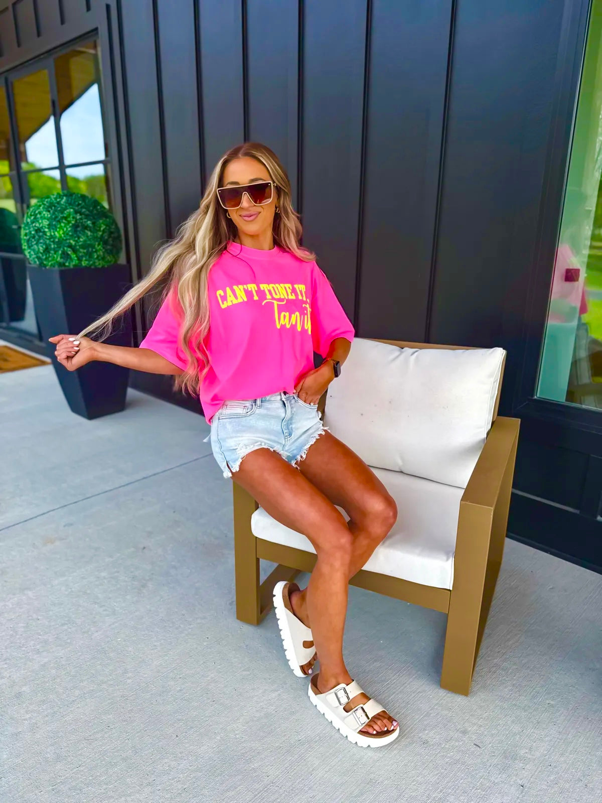 Can’t Tone It, Tan It Tee